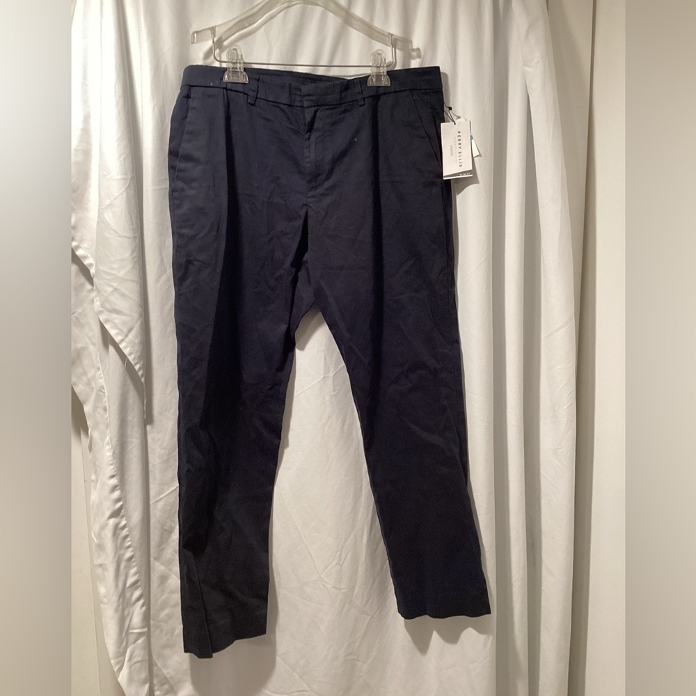 NWT Perry Ellis Size 36 X 30‎ Slim Fit Pants Dark Sapphire
